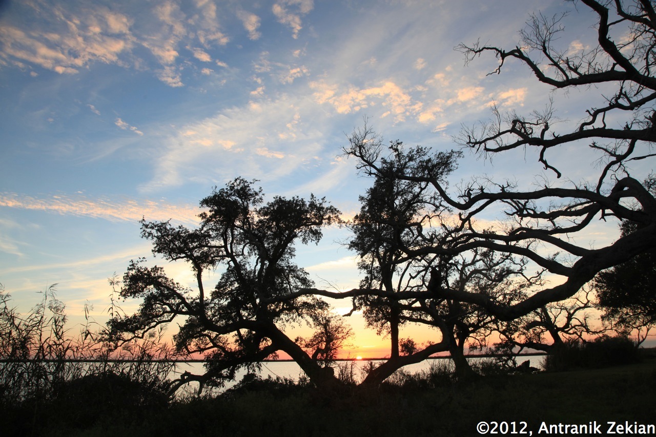 Sunset Grand Chenier, Louisiana, USA